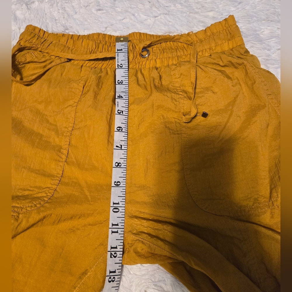 Zara Pants Jogger Women's Color Yellow Size Small - Picture 7 of 12